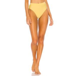 NWT Tularosa Felicity High Rise High‎ Cut Swim Bottom Yellow Medium